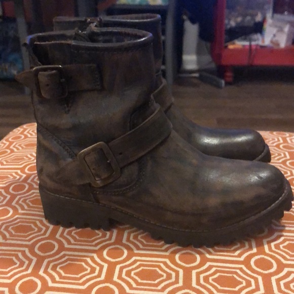 Freebird Biker Leather Boots - Picture 2 of 8